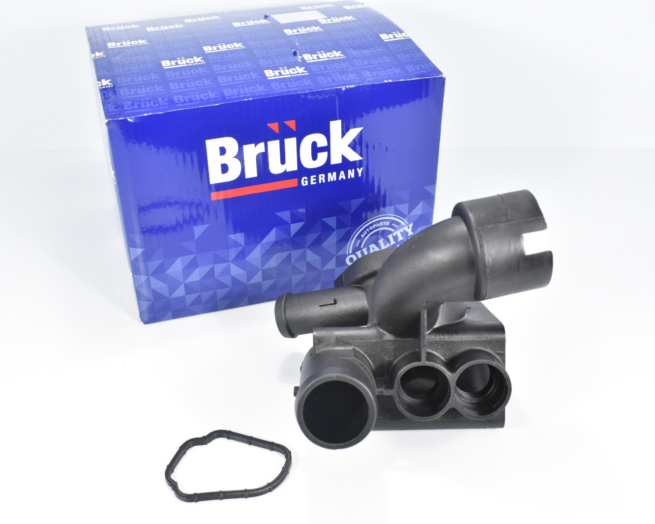 022121117CBRIDA TOMA DE AGUA (HOUSING O CAJA REGULADORA)GOLF / JETTA A3 (MK3) GTI VR6 (93-99) 2.8 LITROS 6 CILINDROS, PASSAT (94-97) VR6 2.8 LITROS 6 CILINDROS, GOLF / JETTA A4 (MK4) (99-00), EUROVAN T4 (00-05) 2.8 LITROS 6 CILINDROS, CORRADO (93-95 2 SALIDAS – 2 BULBOS022121117C - Imagen 5