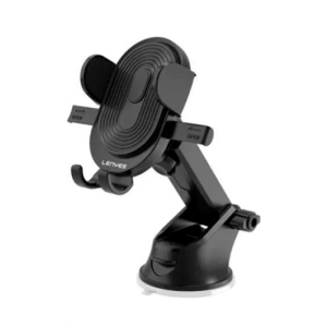 Soporte De Auto Parabrisas Tablero Lenyes Cr123 Negro