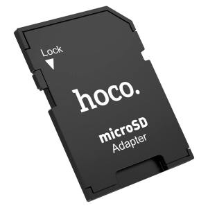 Adaptador Tarjetas Tf a SD Hoco Hb22 Negro