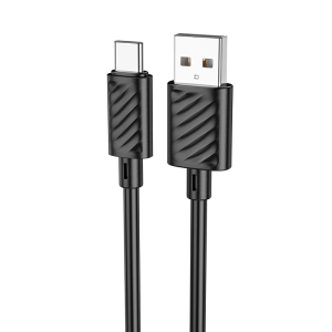 Cable Usb a Tipo C Hoco X88 Gratified 2 Metros Negro