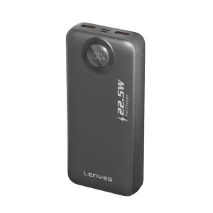 Powerbank Carga Rapida Lenyes Px287D 20000 Mah Negro