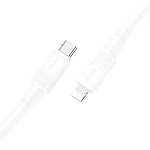 Cable Tipo C a Lightning Hoco X84 1 Metro Blanco
