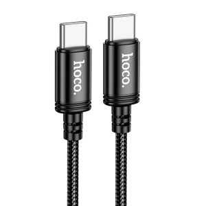 Cable Tipo C a Tipo C Hoco X89 Nueva Caja Negro