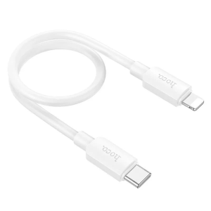 Cable Tipo C a Lightning 20w Hoco X96 25cm Blanco