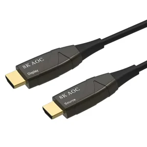 Cable Hdmi a Hdmi Fibra Optica 4K 8k 16k 40 Metros Birlink Negro