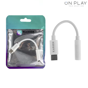 Adaptador Auricular Tipo-C a Jack de 3.5 KARSEN aux Samsung