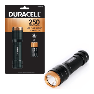 Linterna Led Duracell 250 Lumen Flashlight Negro