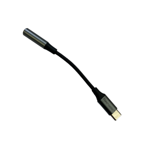 Adaptador Convertidor de Audio Tipo C a 3.5mm Tecmaster Gris