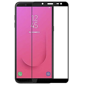 Samsung Galaxy J8 2018 Vidrio Templado Full Pegamento