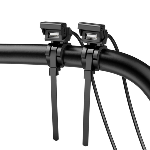 Cargador Moto Hoco Z45A Doble Puerto Usb Negro