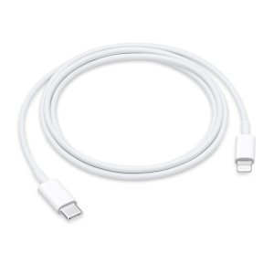 Cable Original Apple Tipo C a Lightning 1 Metro Blanco